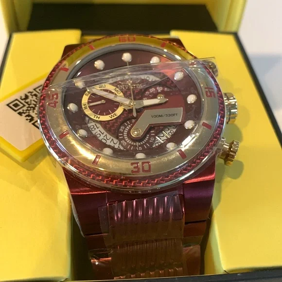 Invicta Men's Bold Red Watch